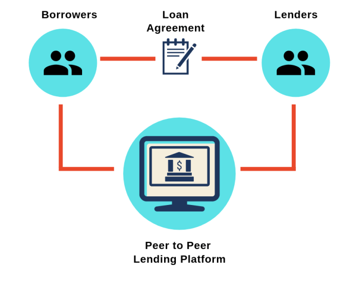 Financial technology in peer-to-peer lending platforms