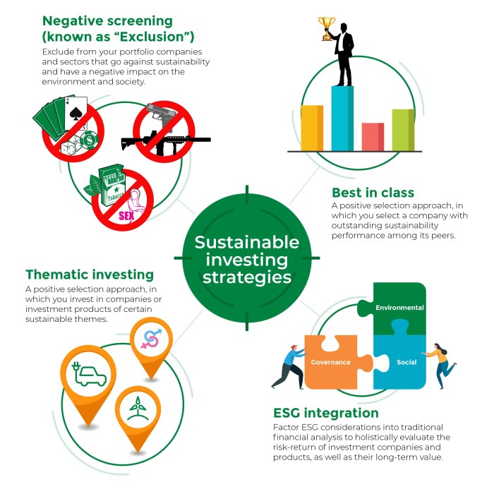 Impact of sustainable investing on portfolio performance